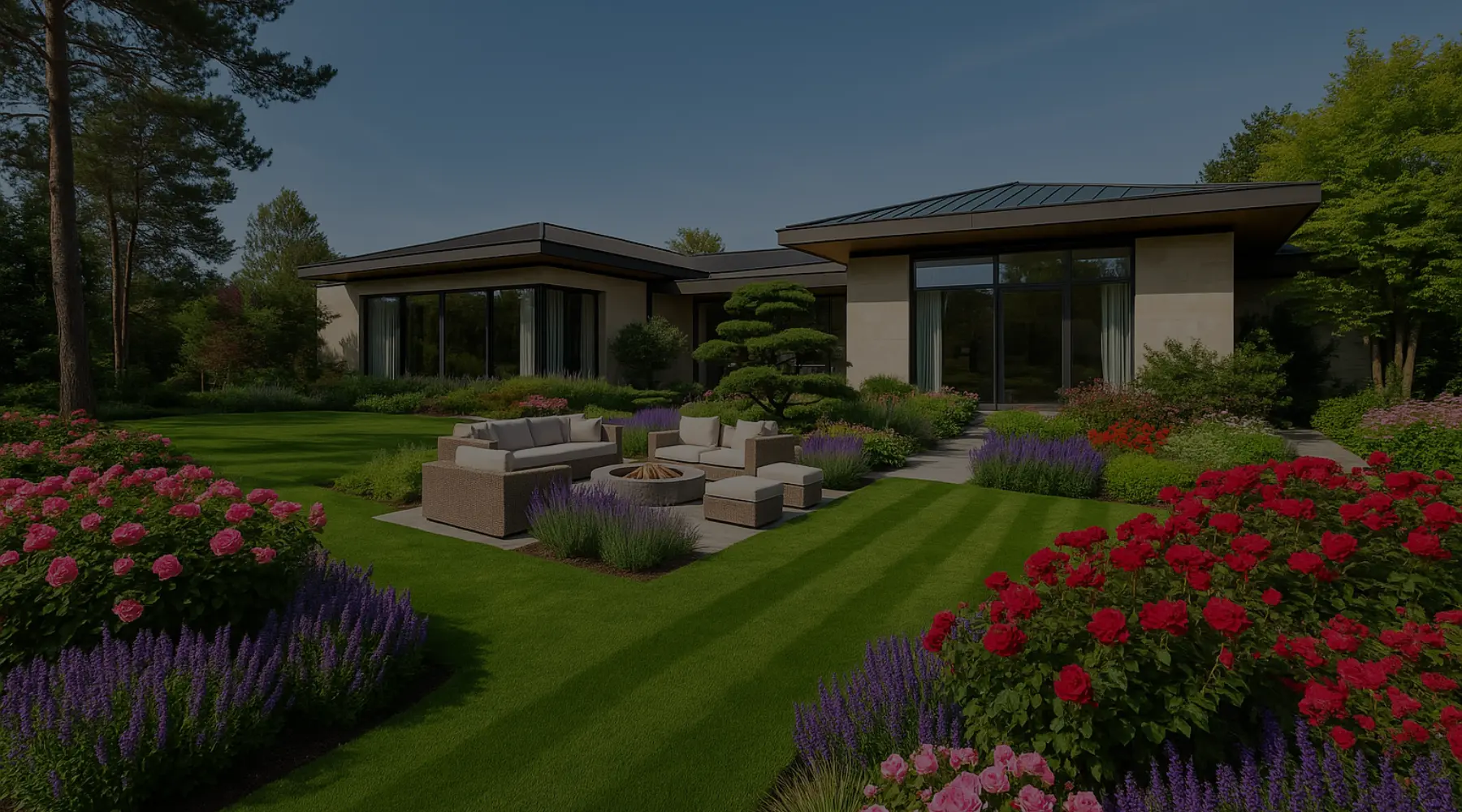 Ландшафтный дизайн под ключ в Пскове и Псковской области